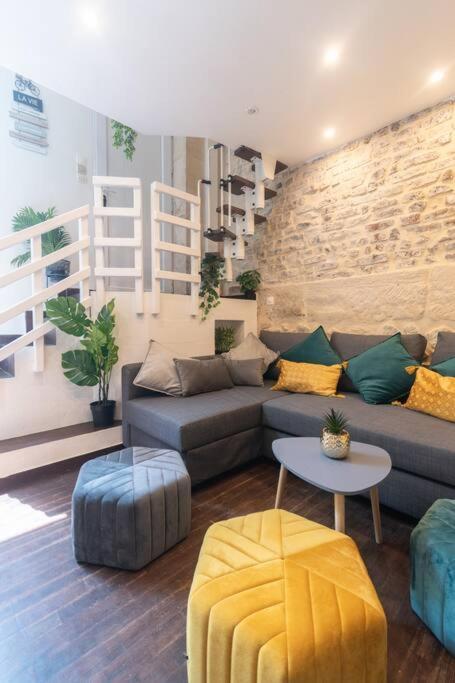 Apartamento Duplex Parisien En Face Metro13 París